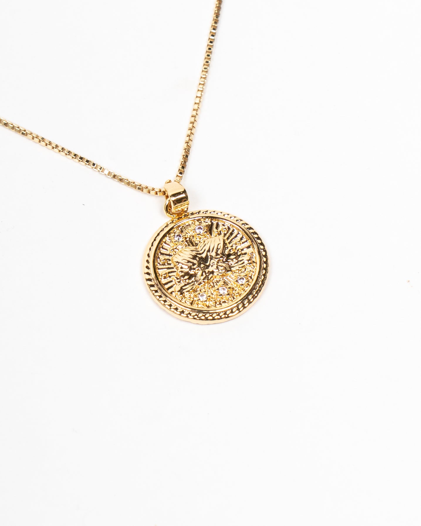 Zodiac Pendant Necklace | Gemini