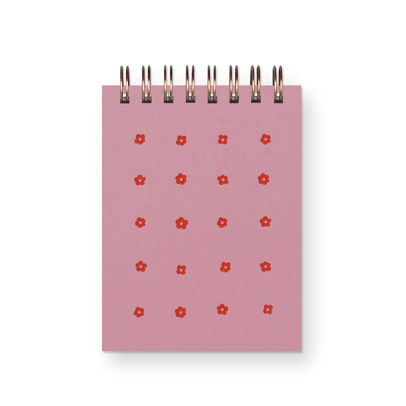 Flower Grid Mini Jotter Notebook