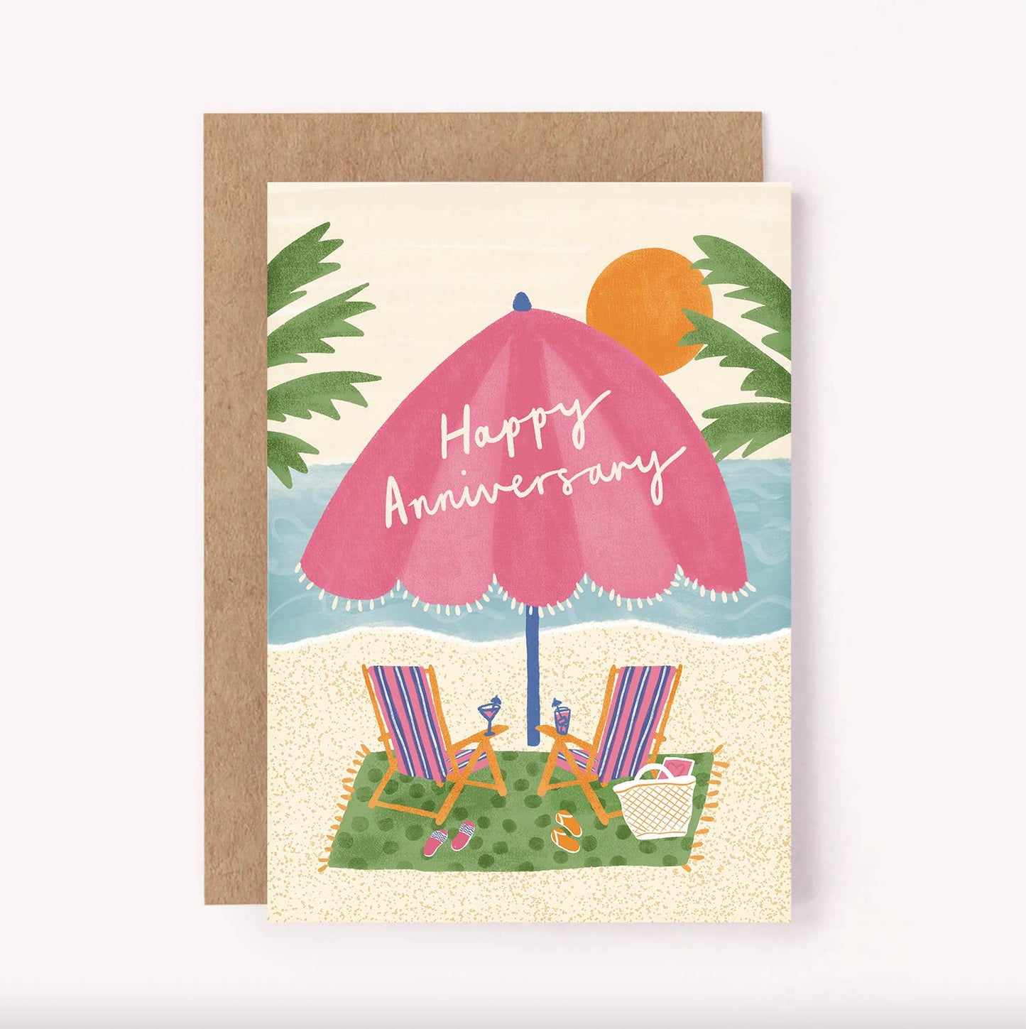 Love Card - Beach Anniversary
