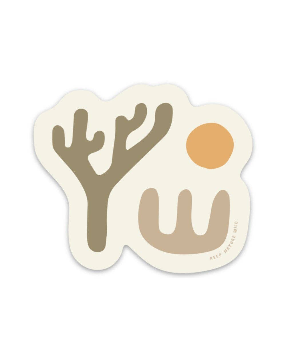 Lone Yucca Sticker