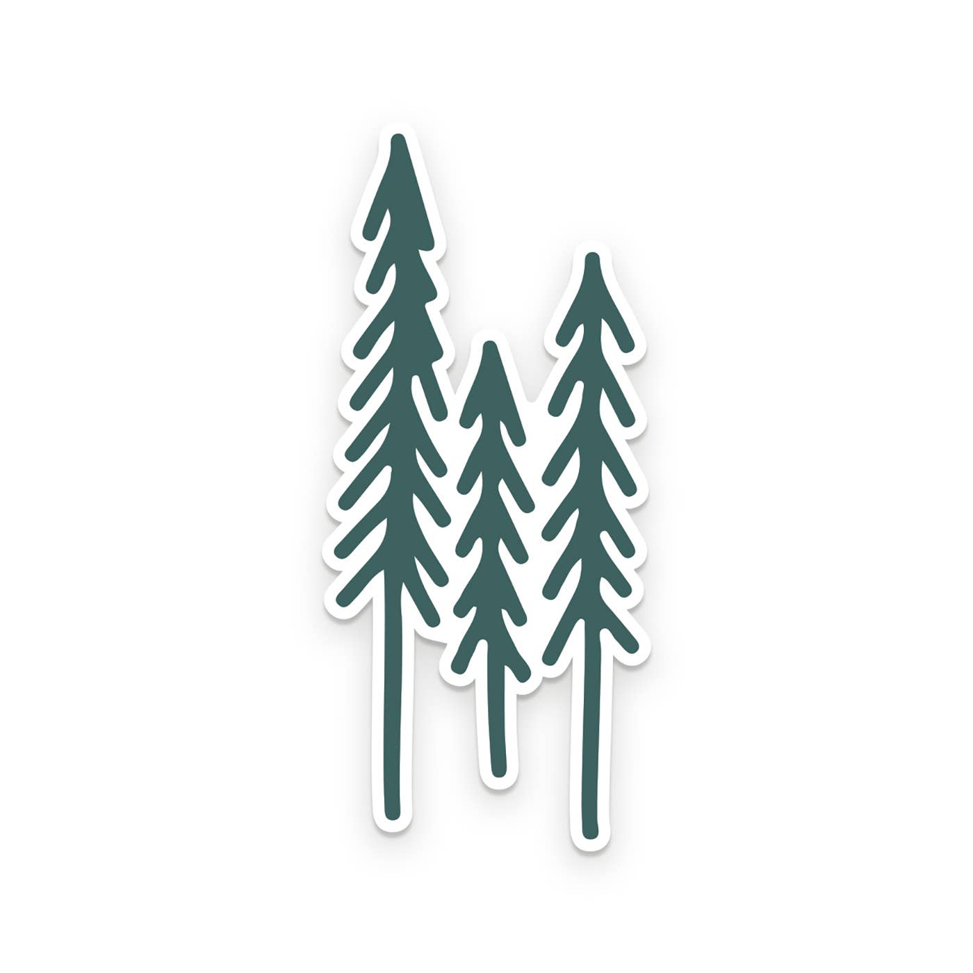 Evergreen Trees Sticker