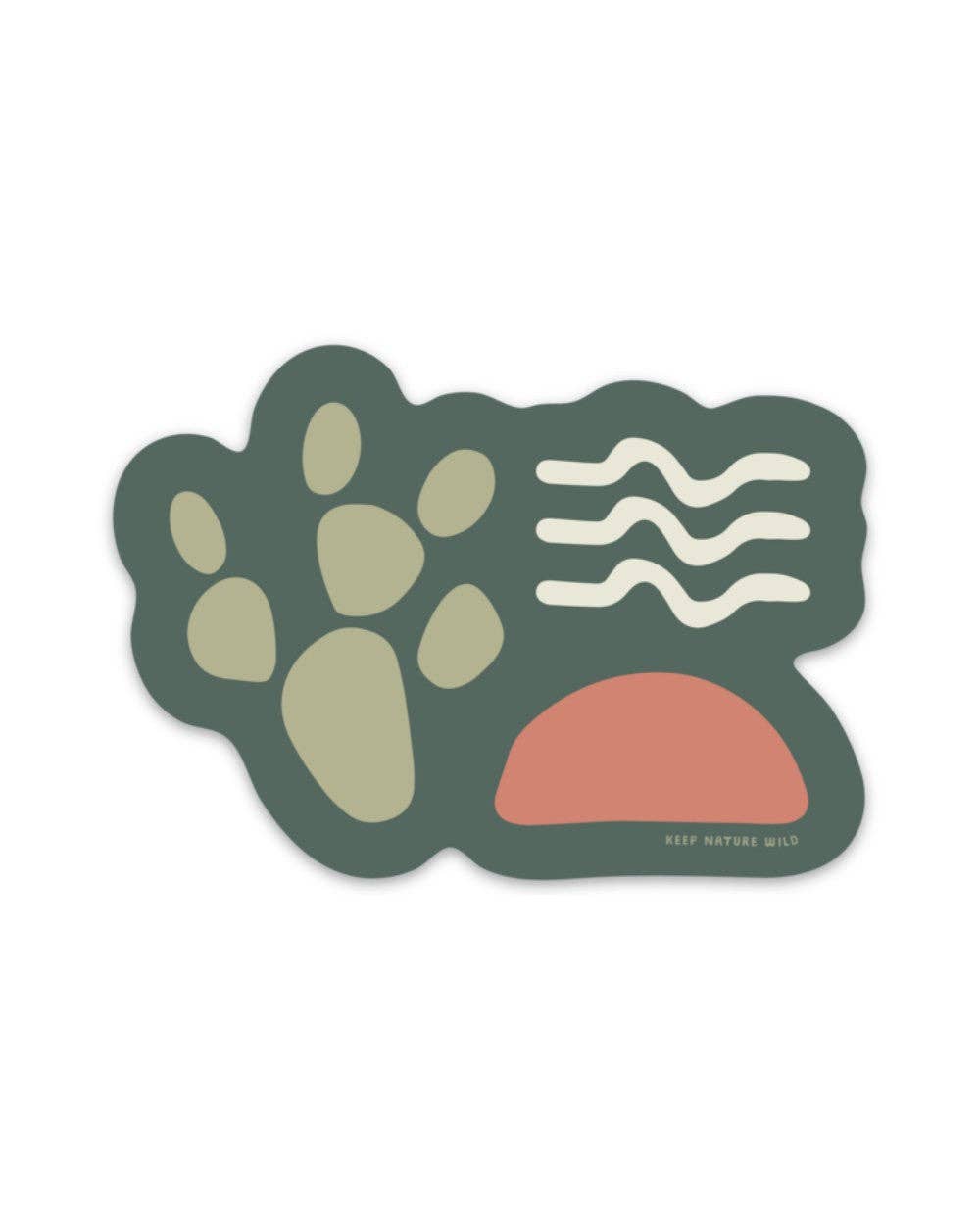 Lone Prickly Sticker