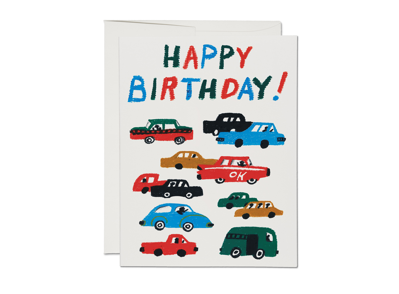 Traffic Birthday Card