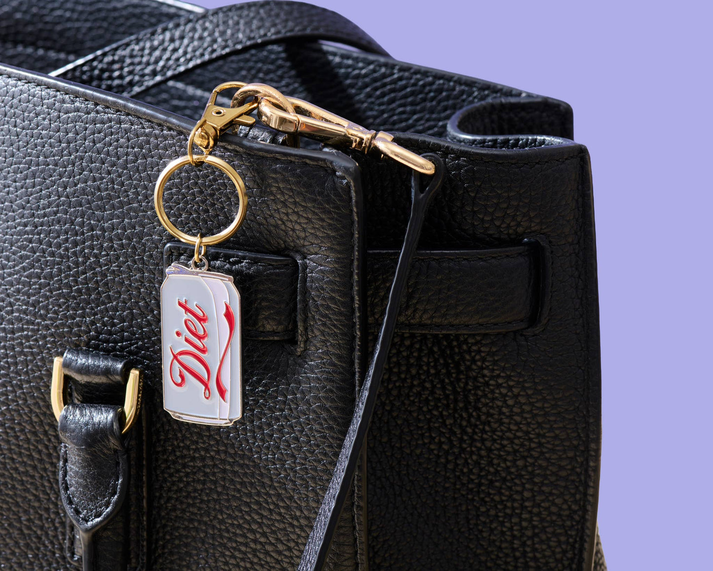 Diet Soda Enamel Keychain & Bag Charm