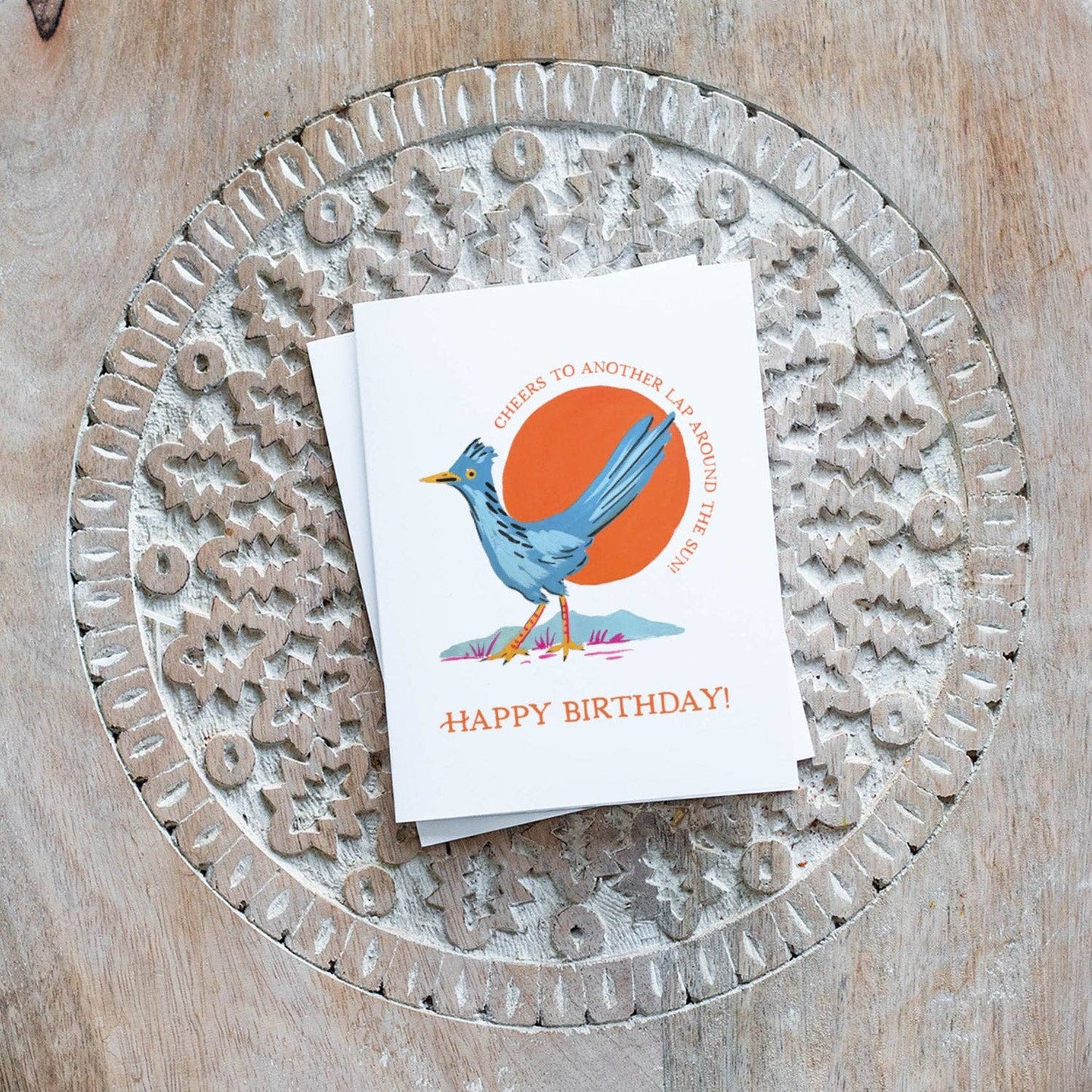 Roadrunner Birthday A2 Greeting Card
