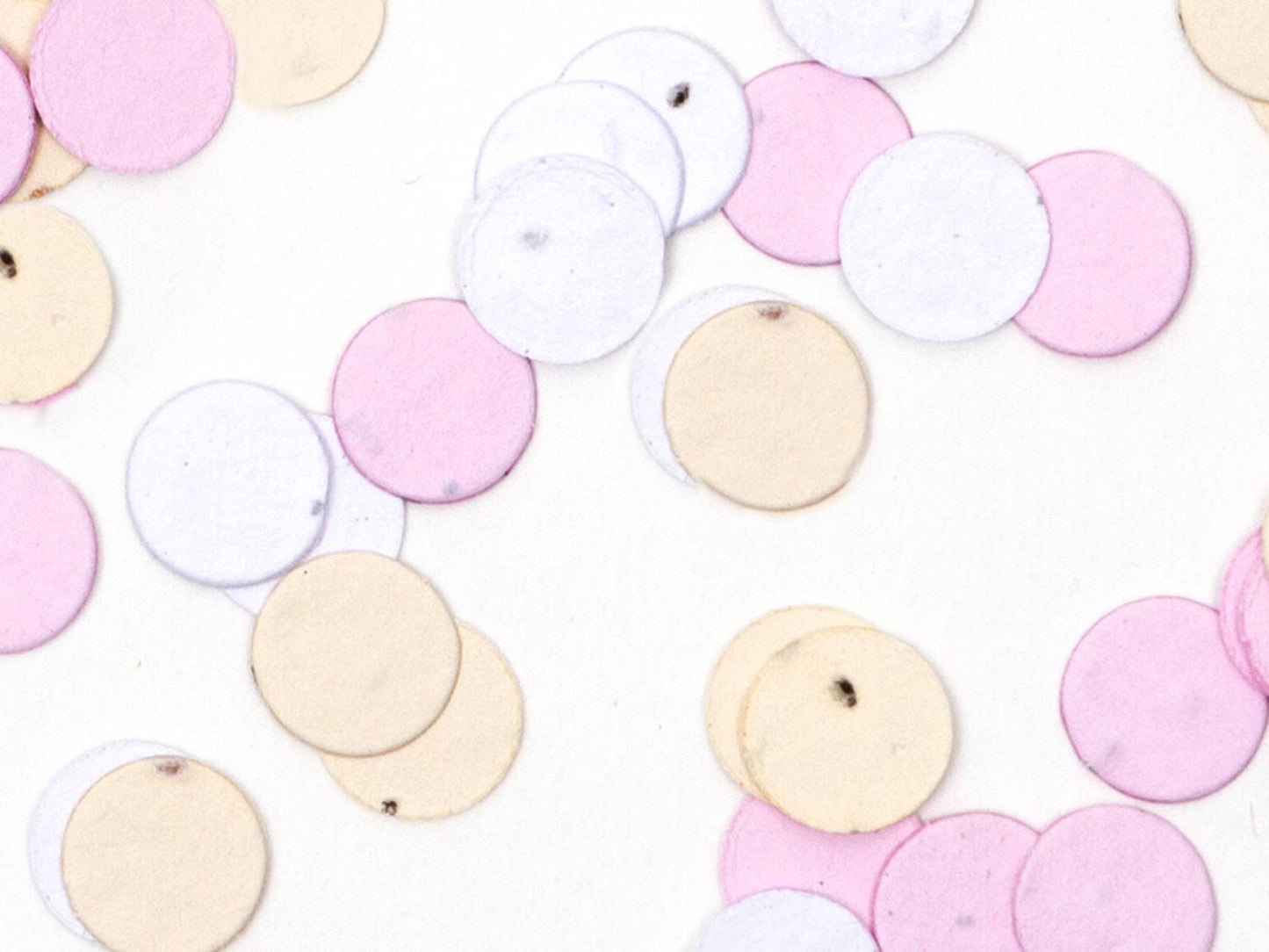 Wildflower Seed Confetti - Frost/Wheat/Pink