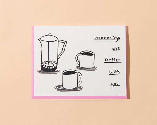 Love Card by Love Julia | Coffee Cups