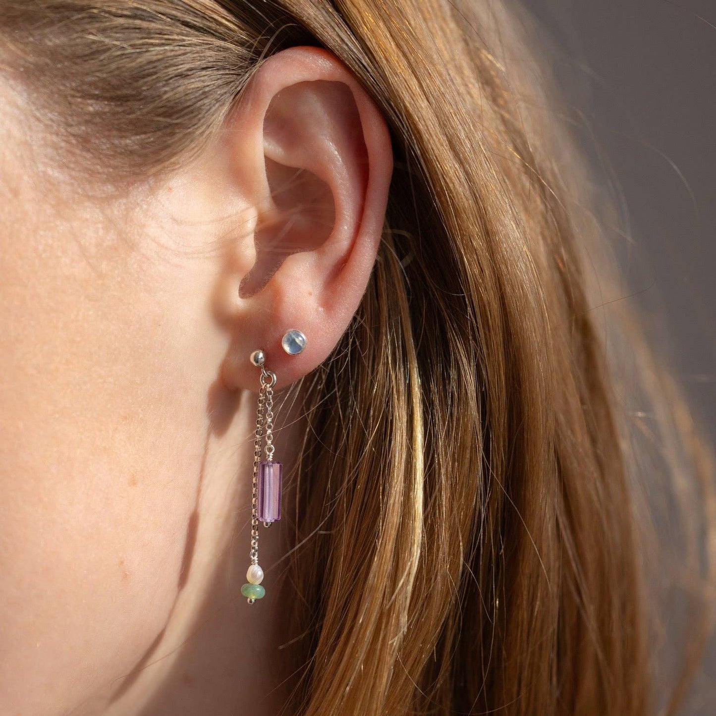 Iris Drop Earrings I 14k Gold Fill