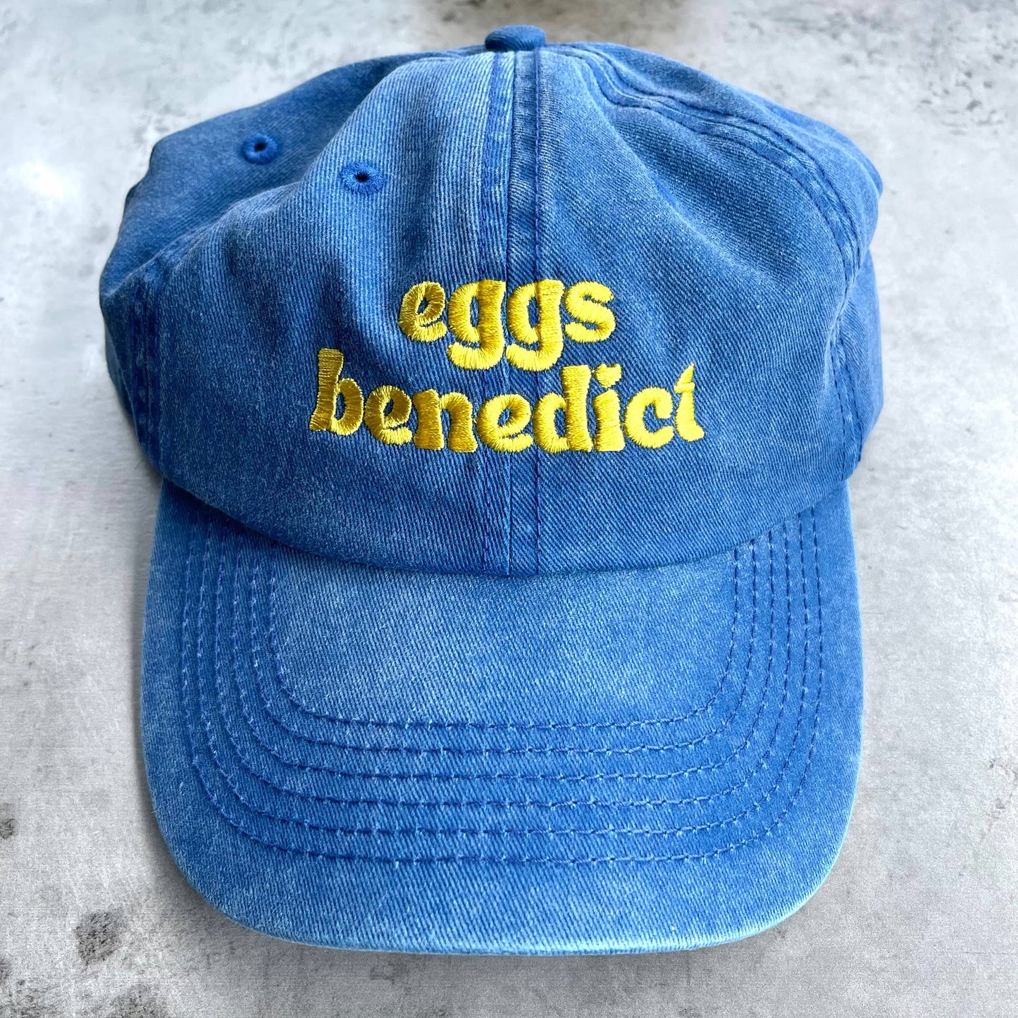 Eggs Benedict Diner Baseball Cap Dad Hat