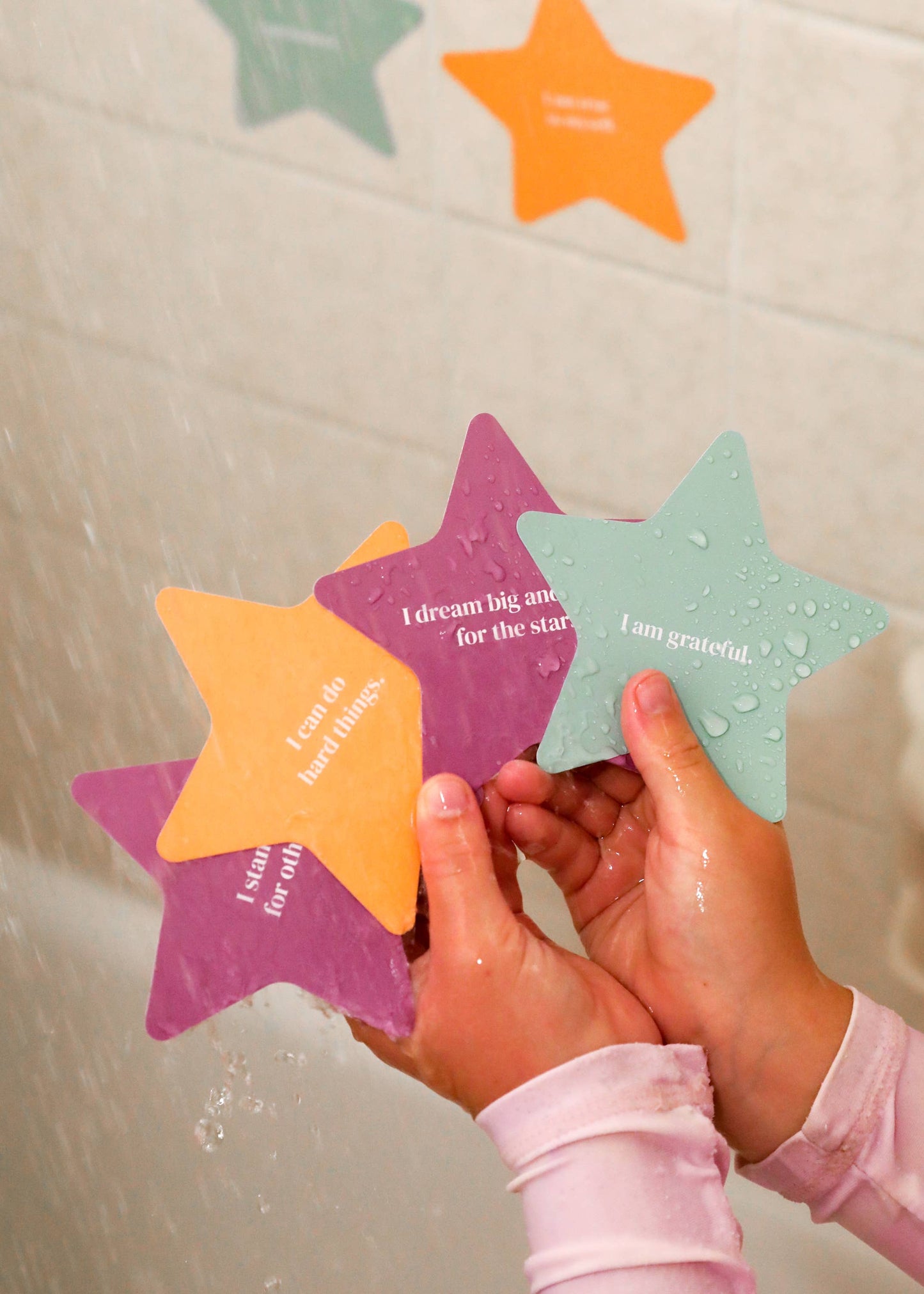 Shower Affirmation™ Display Cards | Kids