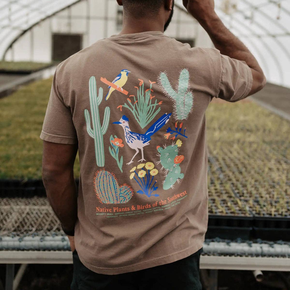 Southwestern Natives T-Shirt: Brown / M