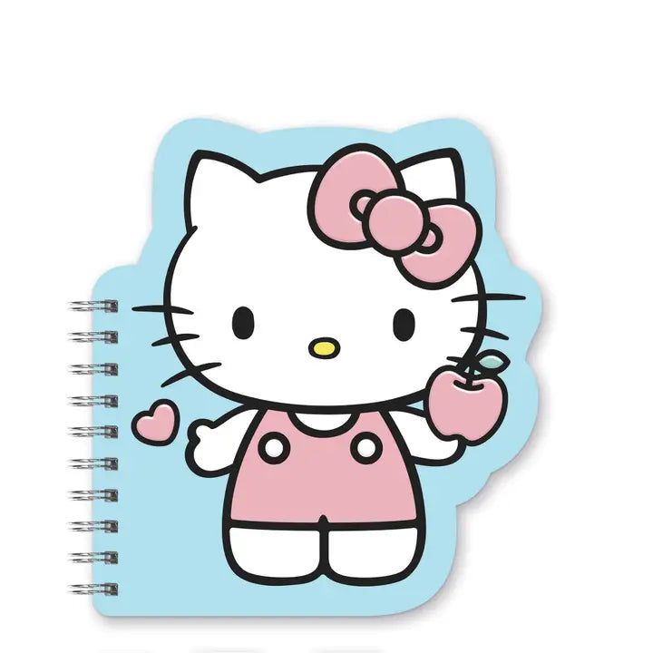 Hello Kitty Classic Blue Die Cut Notebook