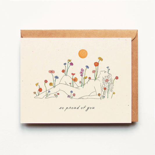 So Proud of You Greeting Card
