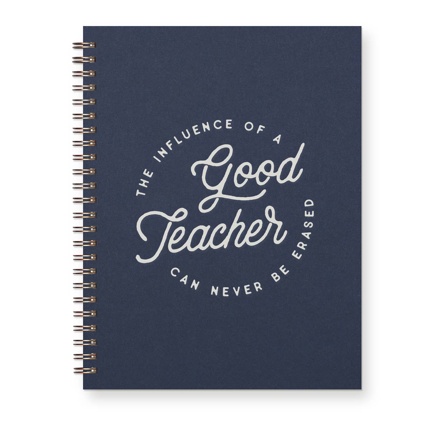 Teacher Influence Deep Blue Journal Lined Notebook