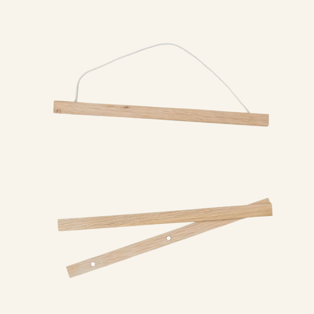 Wood Poster Hanger