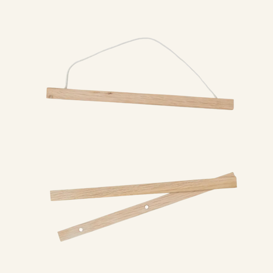 Wood Poster Hanger
