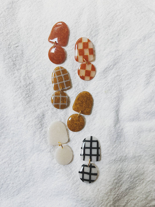 Winn Earrings | Rust