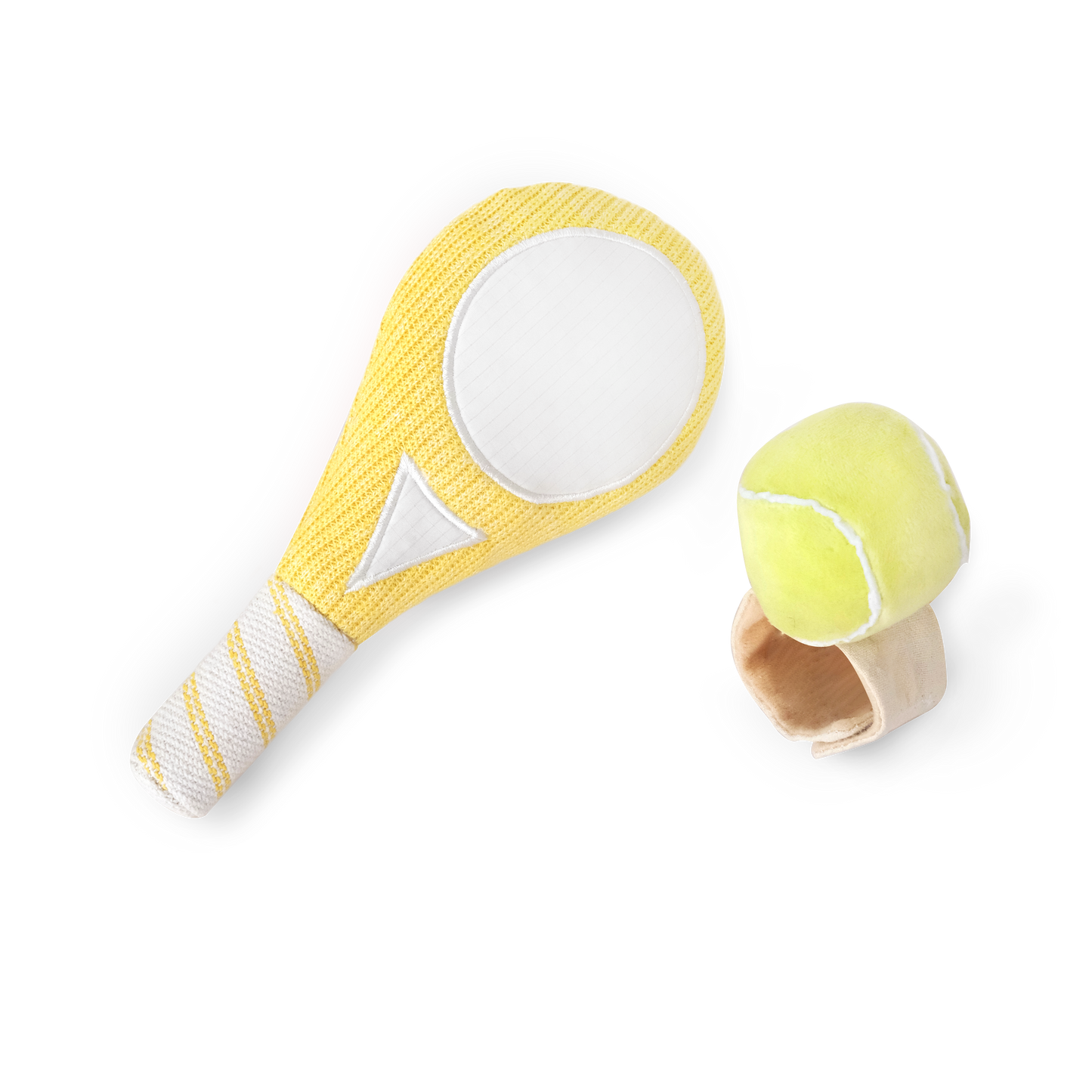 Tennis Baby Wrist Rattle