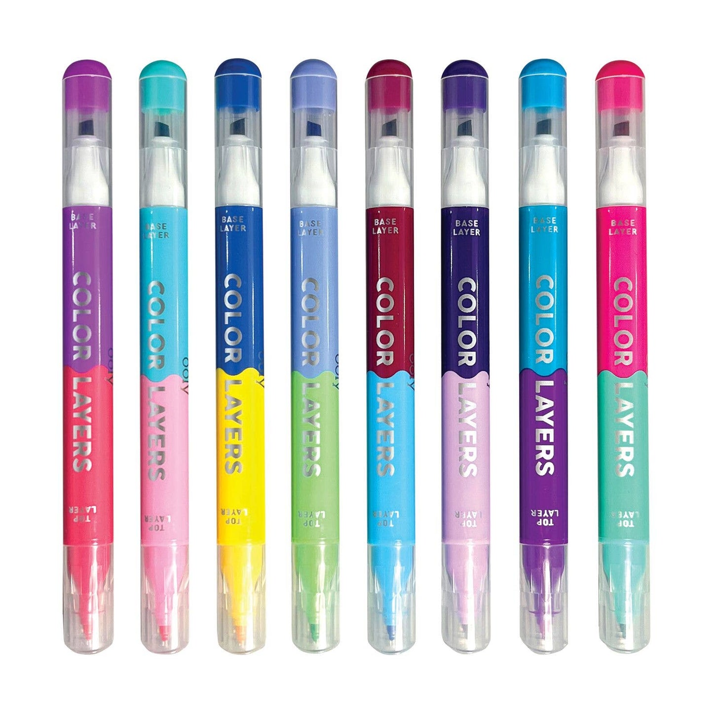 Color Layers: Double-Ended Layering Markers (Set of 8 / 16 C