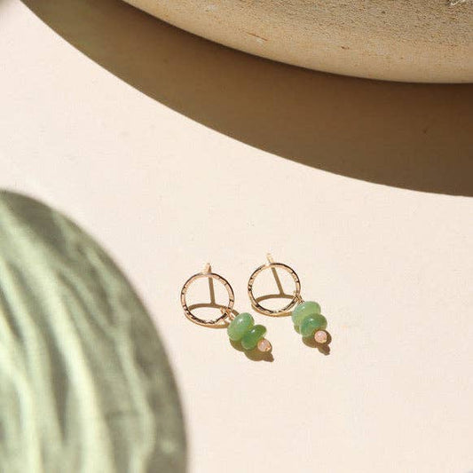 Isla Studs: 14k Gold Fill