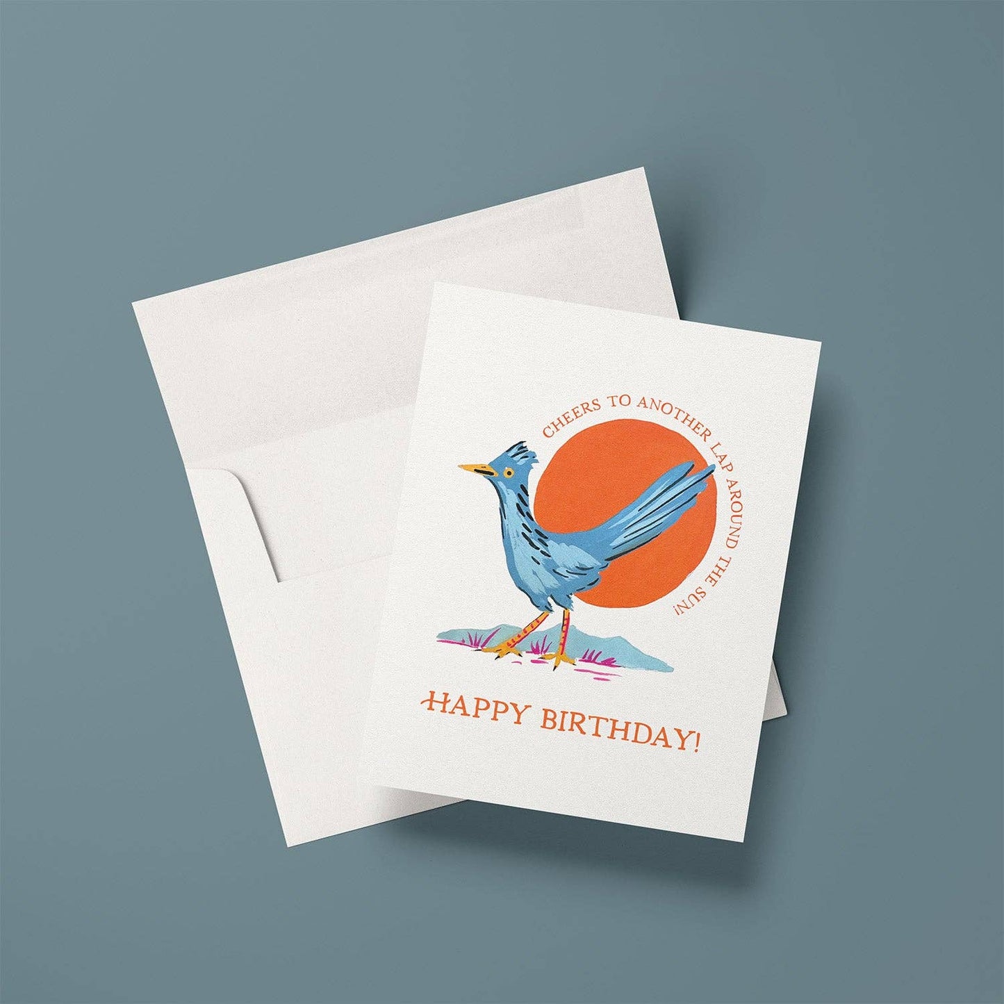 Roadrunner Birthday A2 Greeting Card
