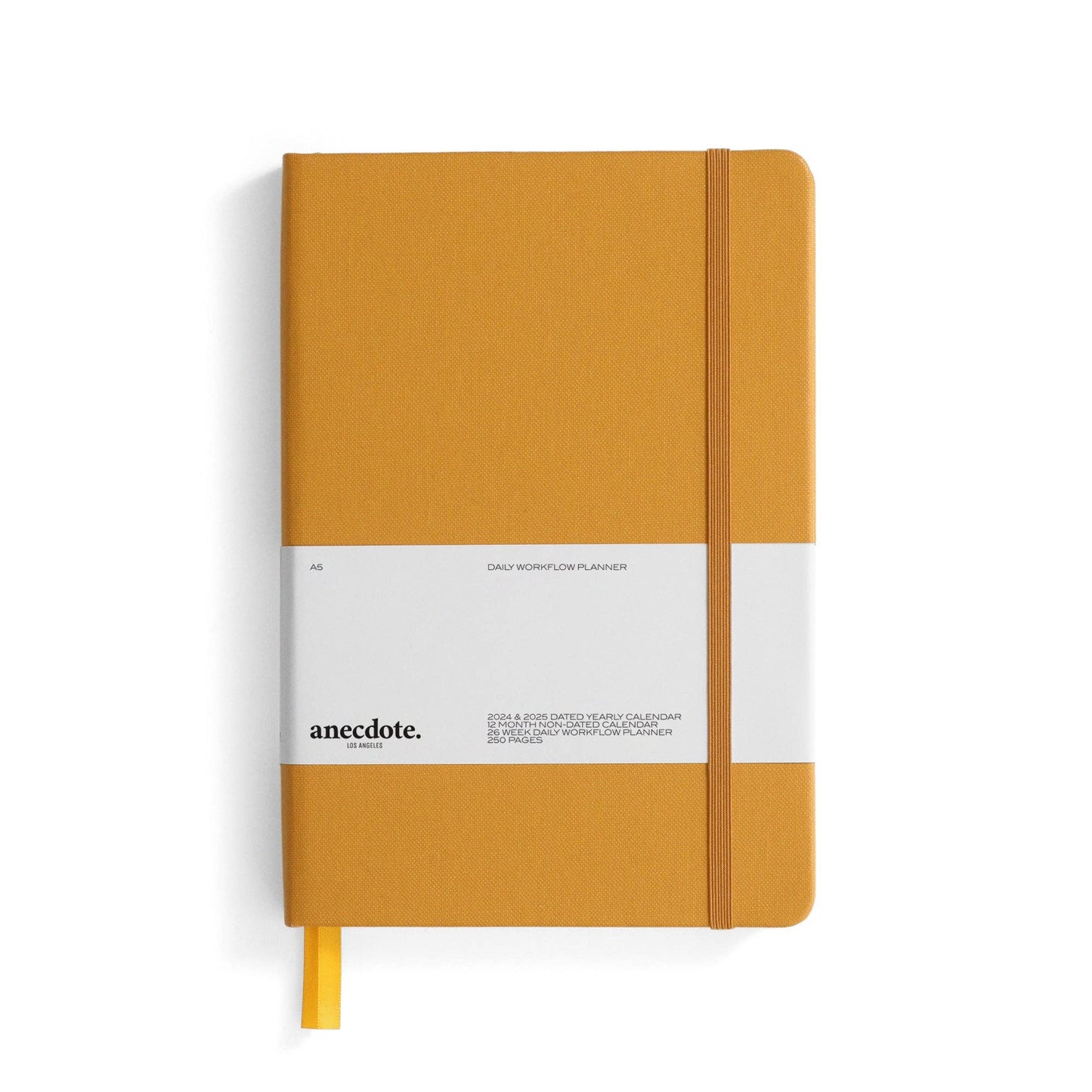 The Daily Planner - Hardcover with Library Buckram Cover: Evergreen