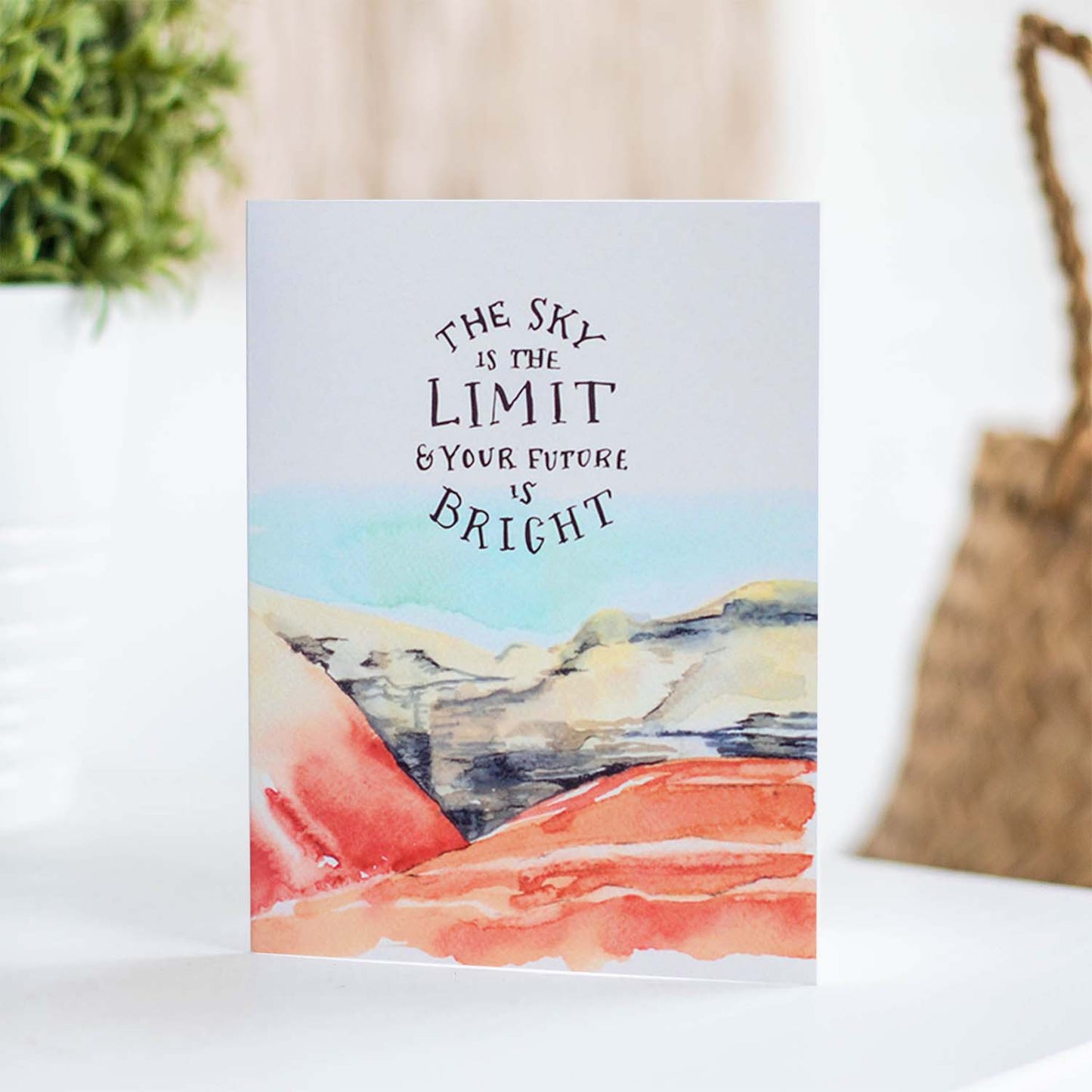 Big Sky Bright Future Greeting Card