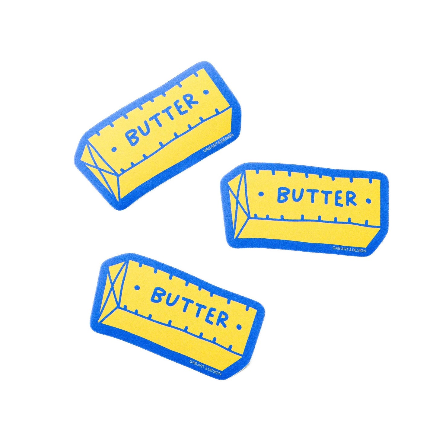 Butter sticker