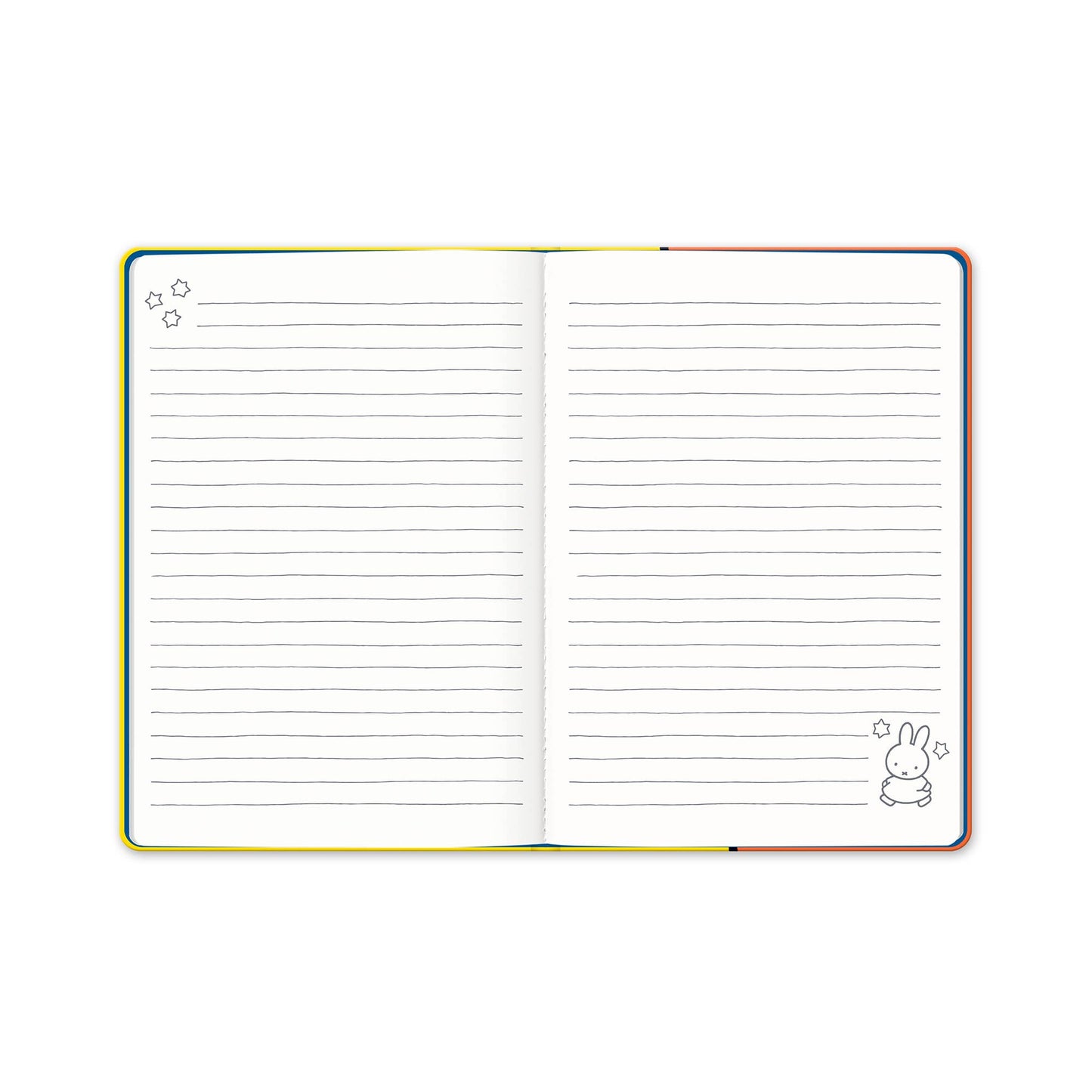 Hardcover Notebook with Enamel Bookmark Classic Miffy