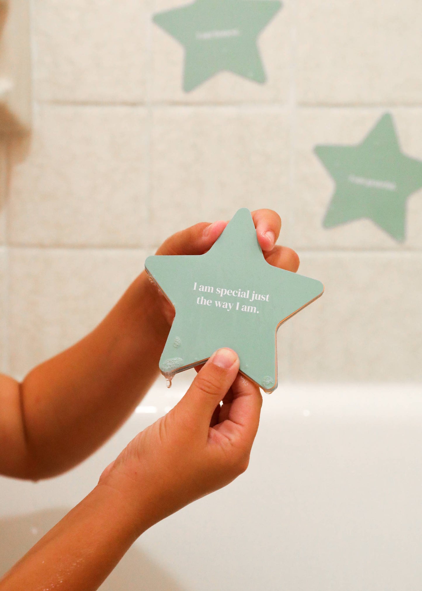Shower Affirmation™ Display Cards | Kids