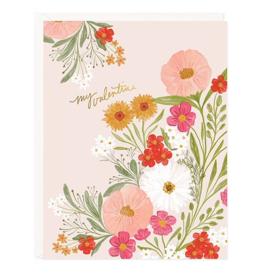 Garden Valentine's Day Card