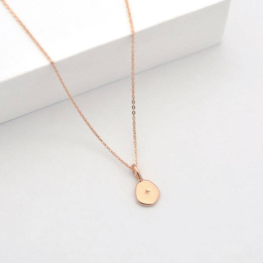 Vega Necklace: Gold Plated Sterling Silver