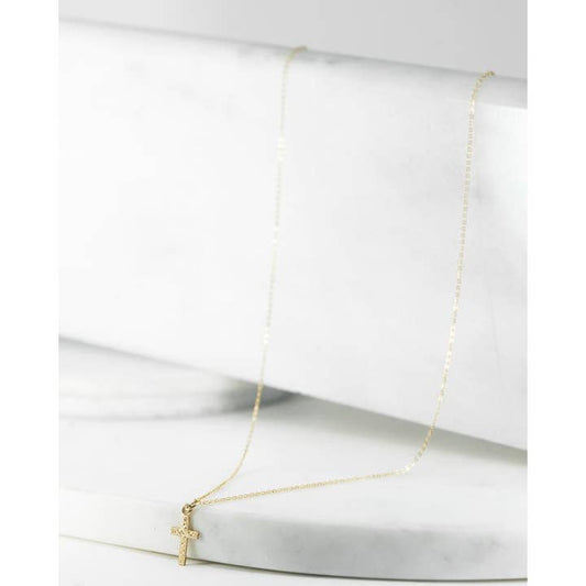 Crossed Hearts Necklace
