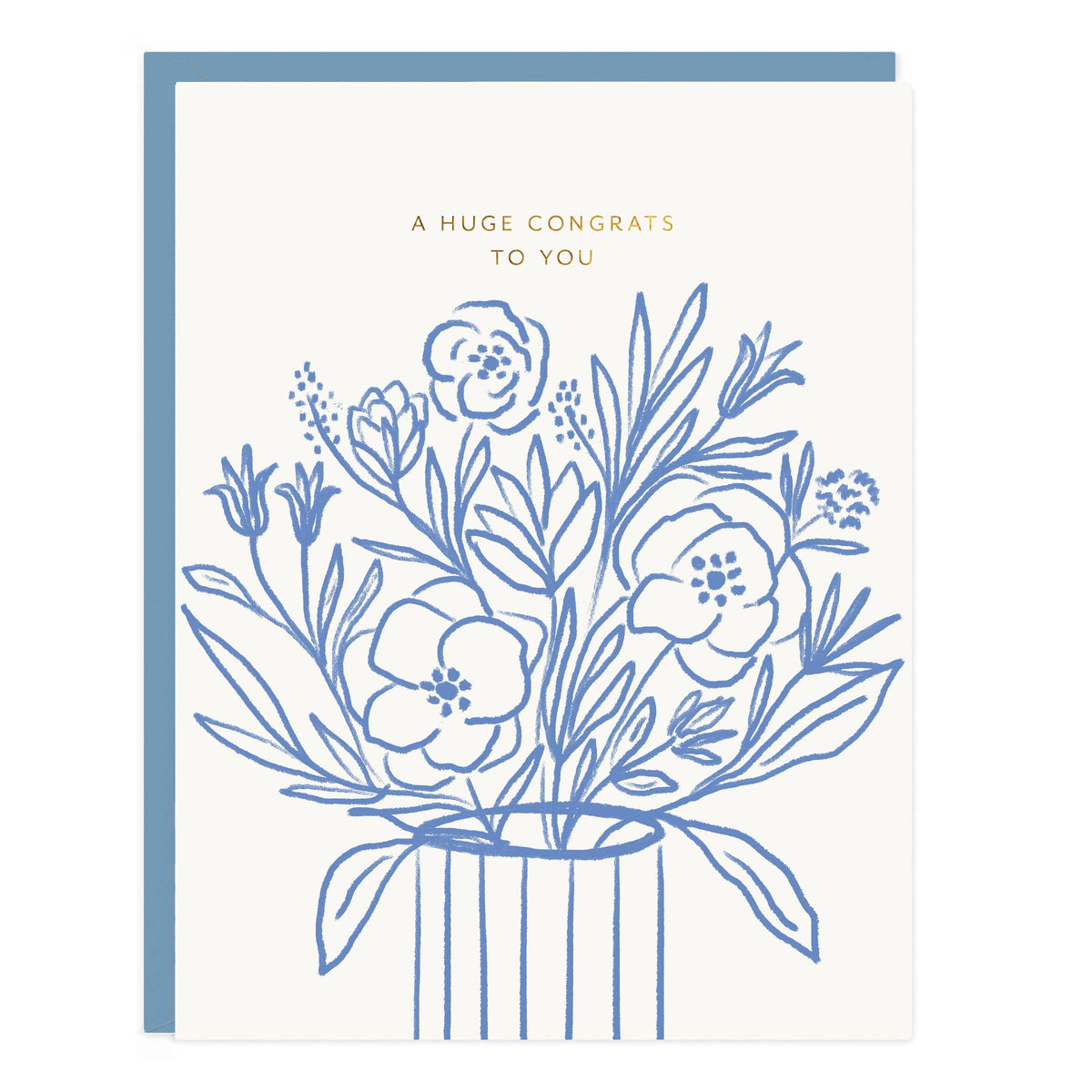 Congrats Bouquet Greeting Card