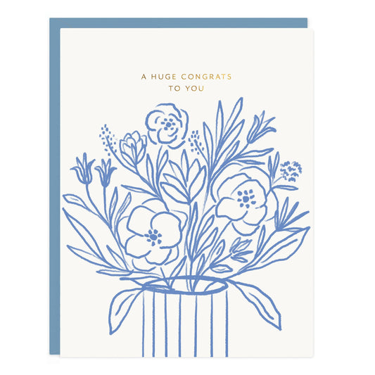 Congrats Bouquet Greeting Card