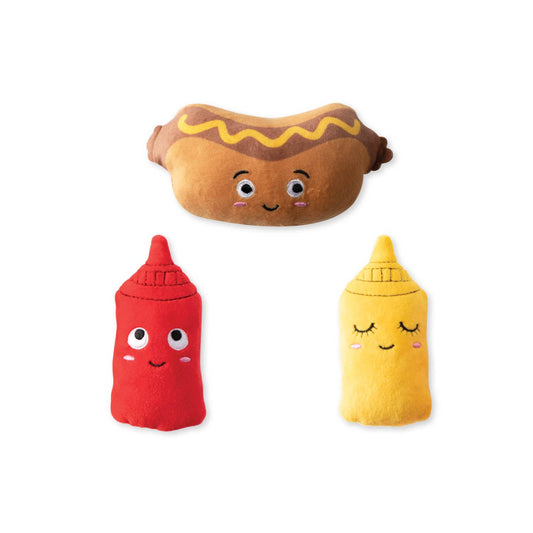 Let's Be Frank Small Dog Toy Set