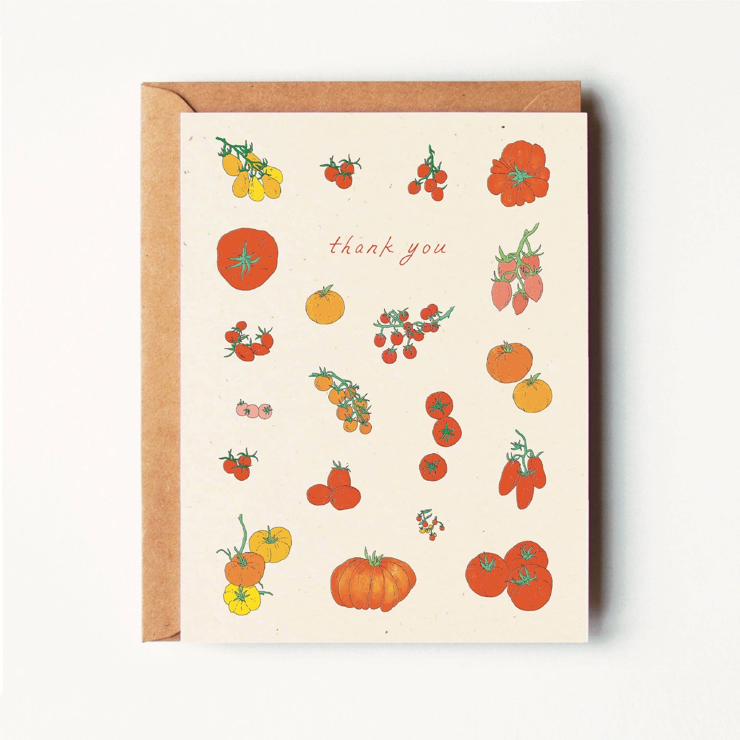 Thank You - Tomatoes - Greeting Card