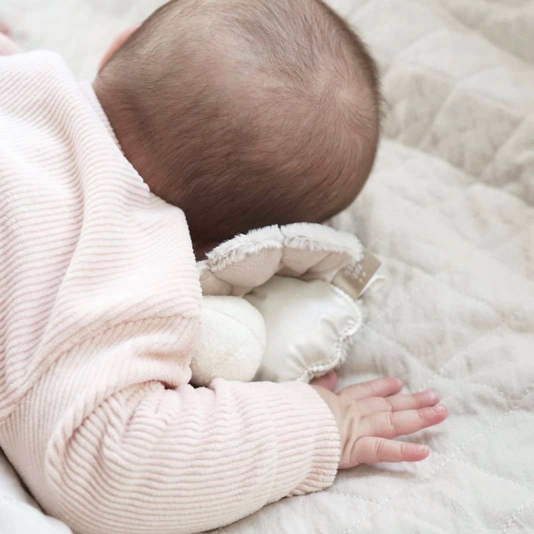 Oyster Handheld Rattle – Small Batch