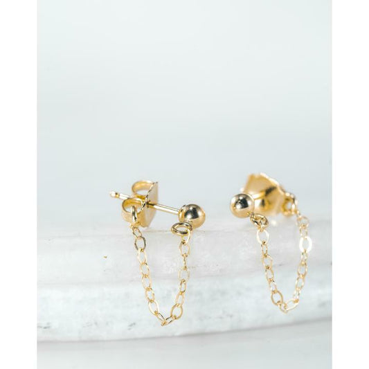 Rye Chain Earrings