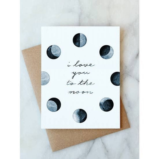 To the Moon Card