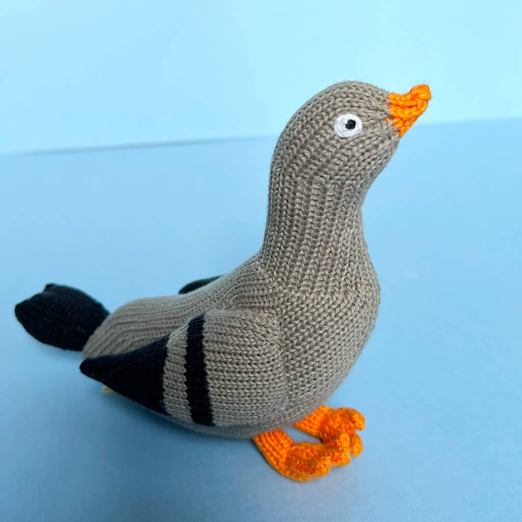 Pigeon Baby Rattle