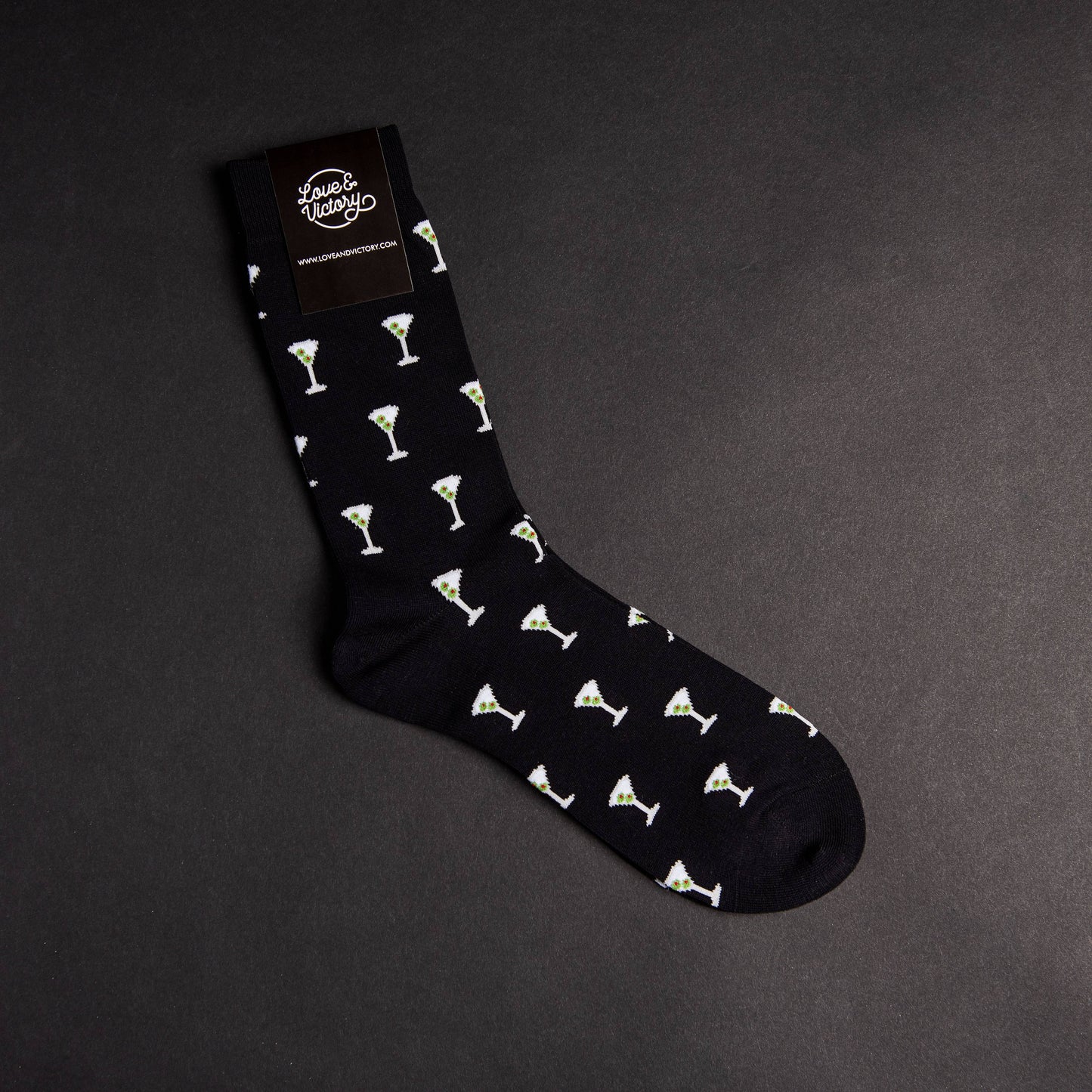 Unisex Martini Cocktail Socks