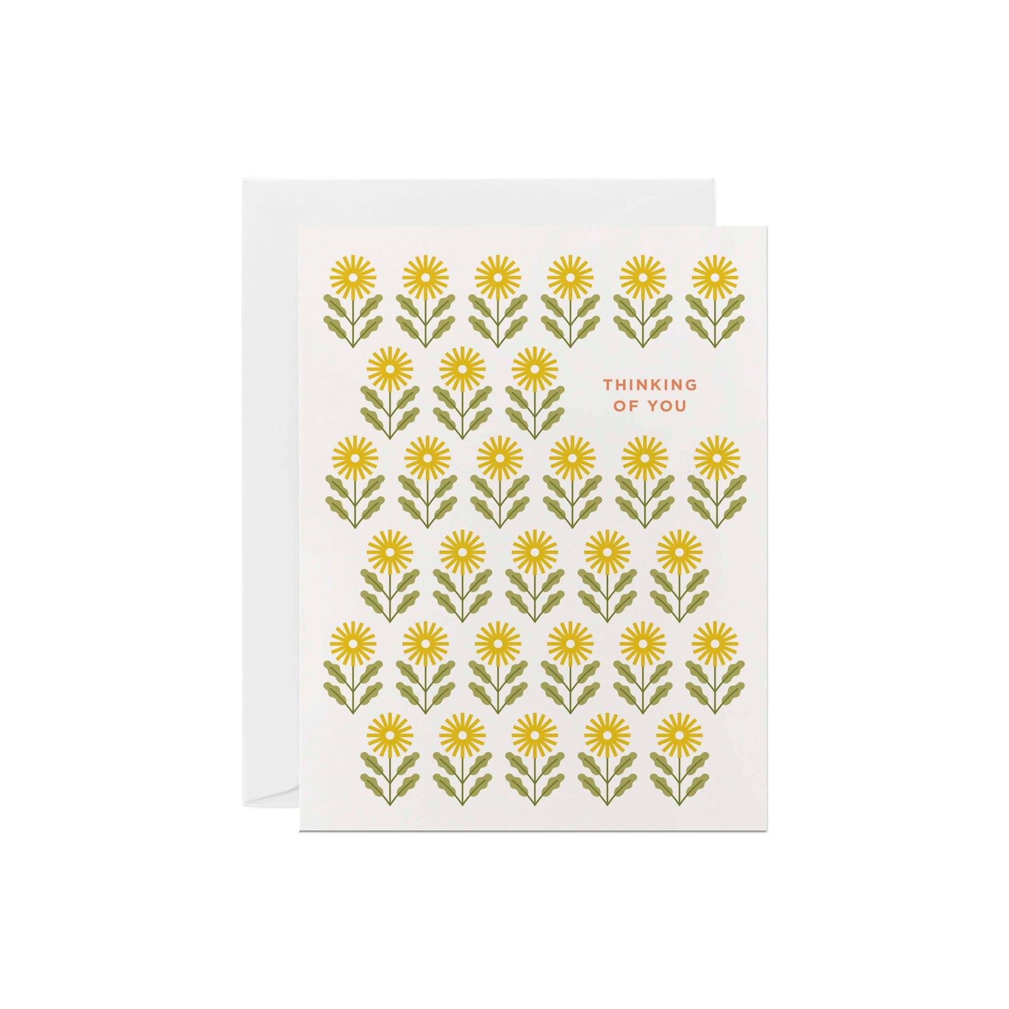 Thinking of You Card | Yellow Daisy Encouragement Card