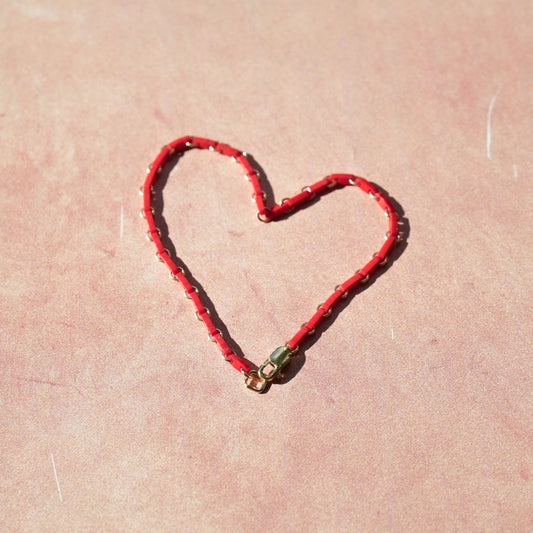 Grace Bracelet - Red - Limited Edition: Primary Red / 6.5"
