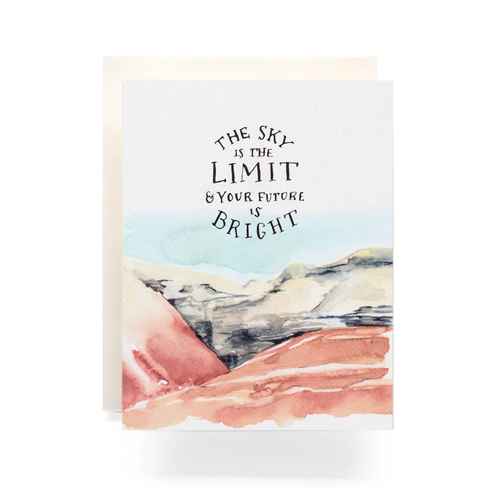 Big Sky Bright Future Greeting Card