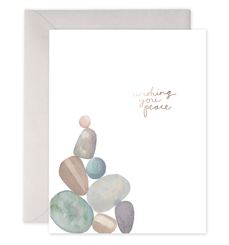 Peace Rocks Greeting Card
