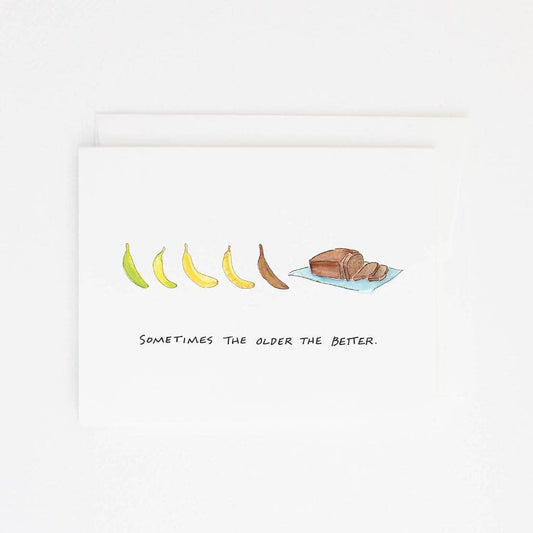 Banana Bread Birthday Card