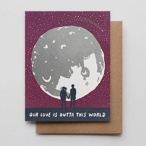 Moon Love Card