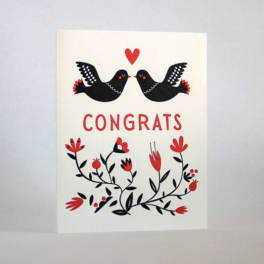 Doves Engagement Card