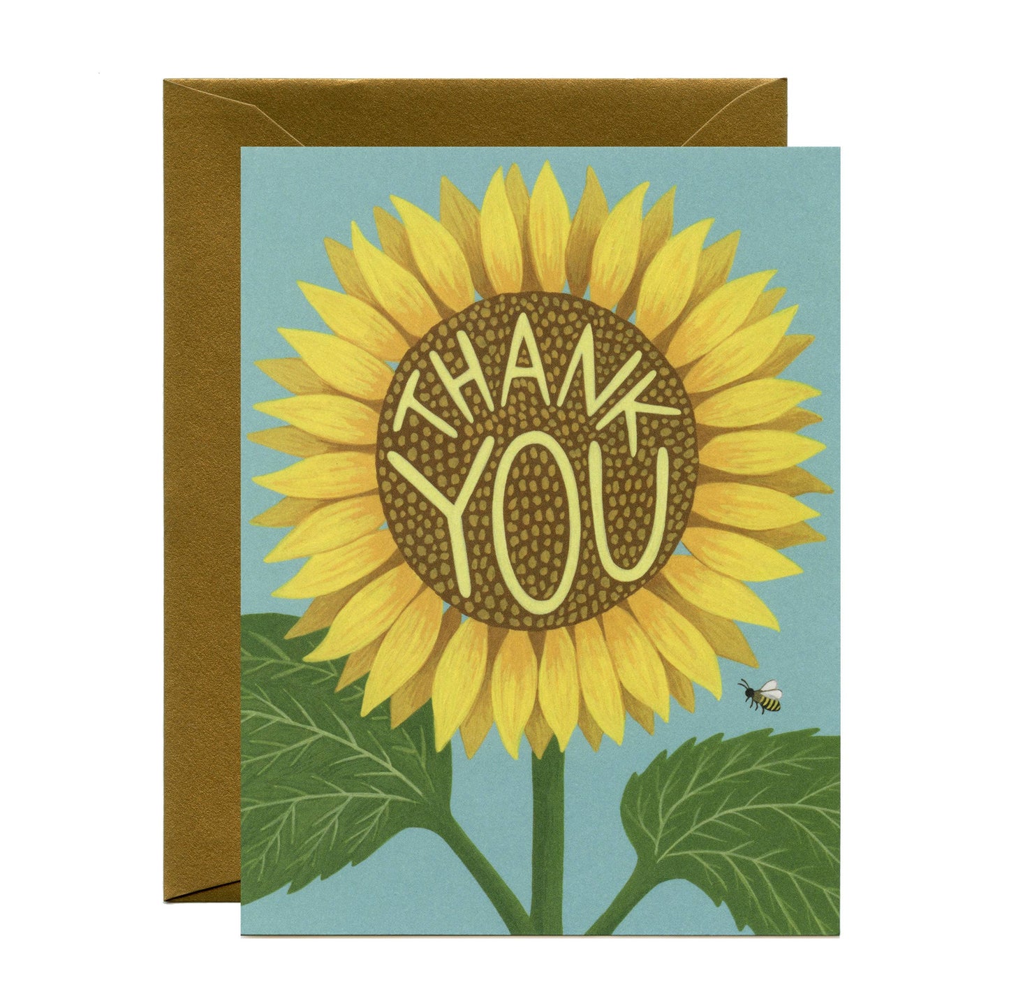 Sunflower Thank You Card